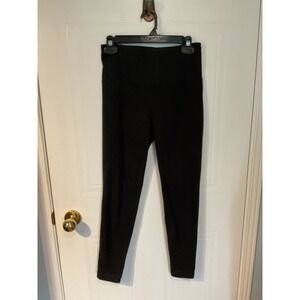 Athletic Works Legging Womens Medium Black Excellent Dri-More High Waisted